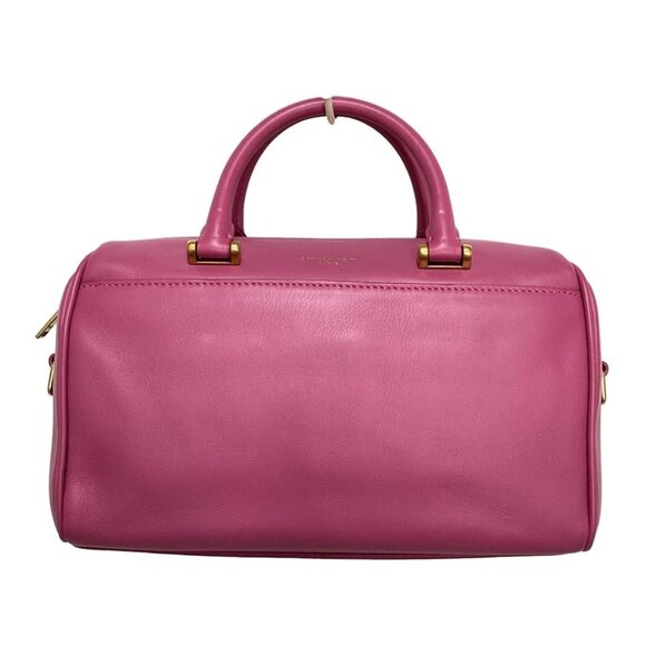 SAINT LAURENT PARIS Baby Duffle Pink Leather - Handbag 575-072125 - Picture 1 of 9